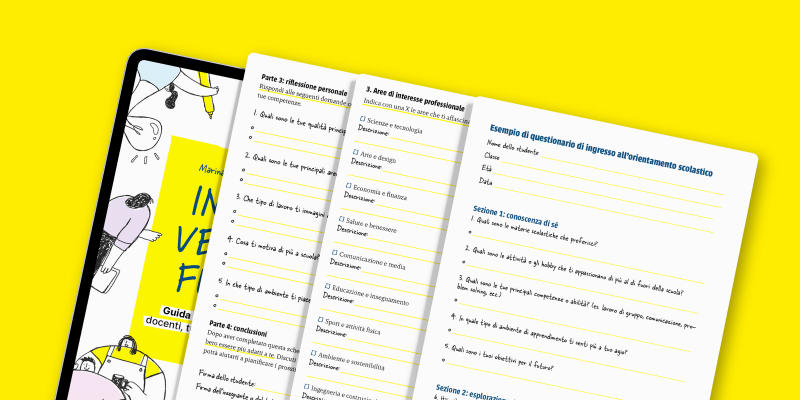 Immagine interna Guida completa all'Orientamento scolastico