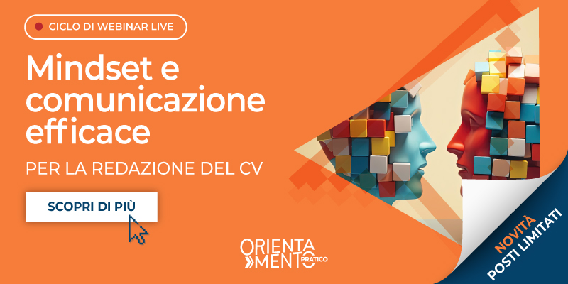 Webinar - Mindset e Comunicazione efficace per la redazione del CV