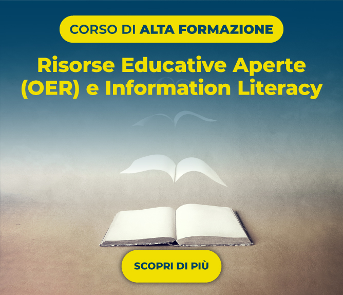 Risorse educative aperte quadrato