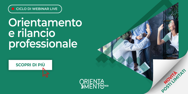 Webinar - Orientamento e rilancio professionale