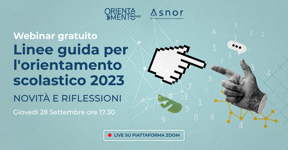 Webinar Gratuito Linee Guida Per L Orientamento Scolastico