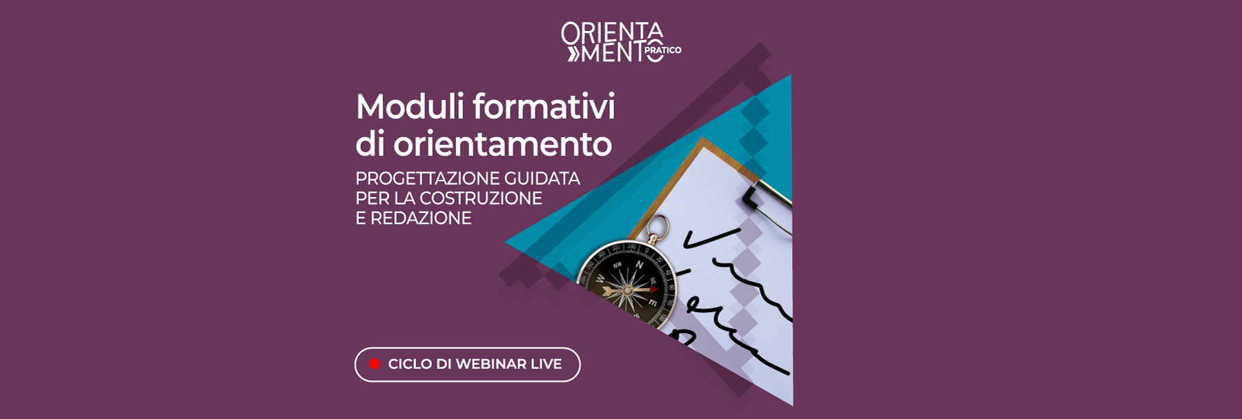 Moduli formativi di orientamento: progettazione guidata per la costruzione e redazione