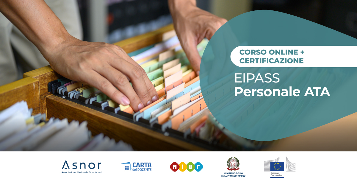 EIPASS Personale ATA | Corso online + Certificazione