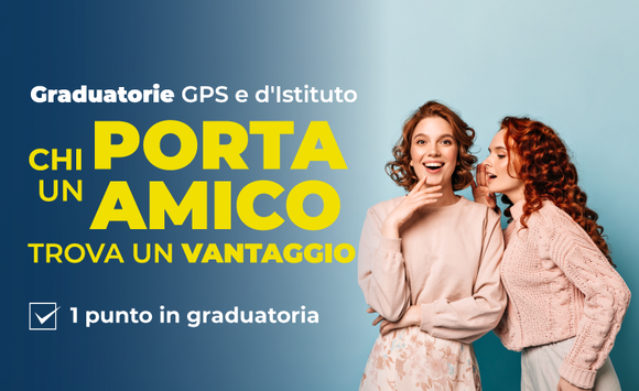 Maggior punteggio nelle graduatorie GPS e d'Istituto
